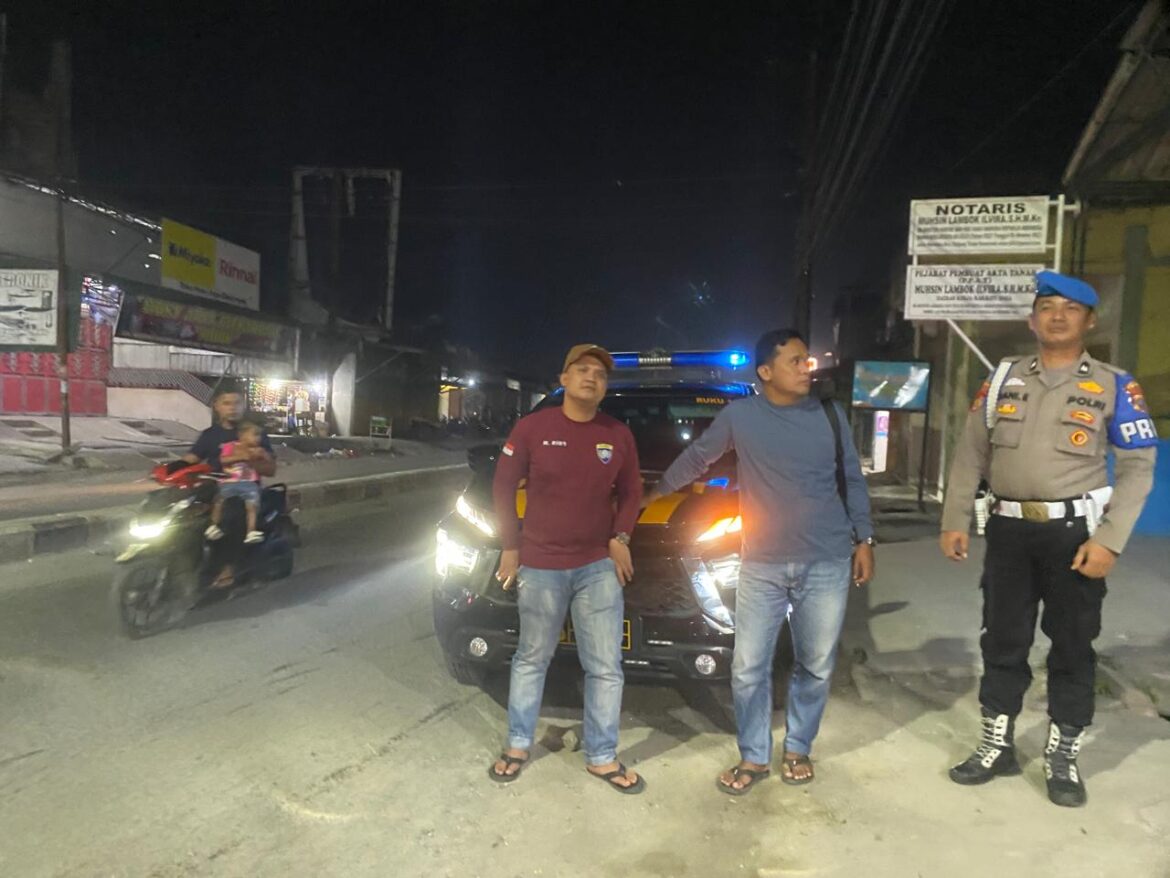 Polsek Labuhan Ruku Tingkatkan Patroli Mobile