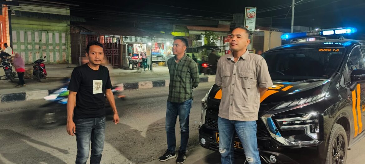 Polsek Labuhan Ruku Patroli Mobile Cegah Aksi Kejahatan