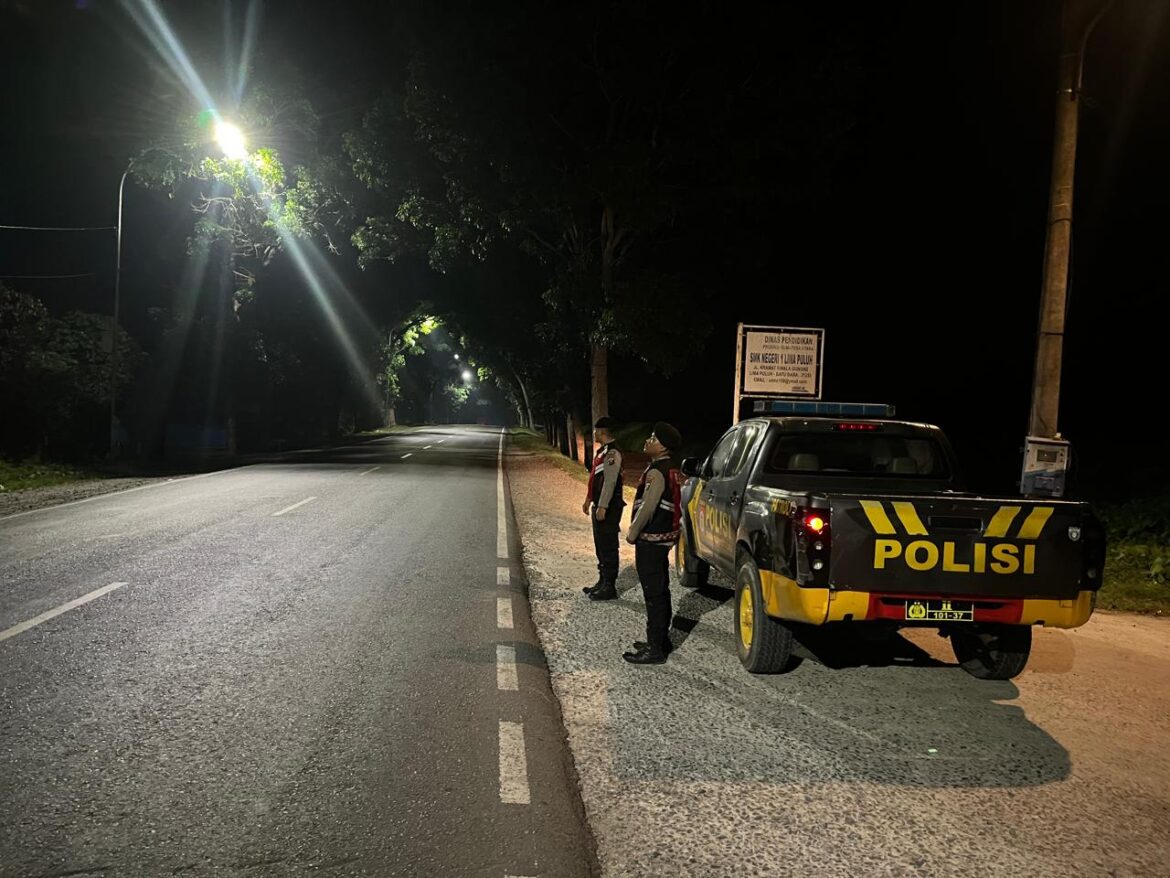 Sat Samapta Polres Batu Bara Patroli Presisi Tingkatkan Kamtibmas