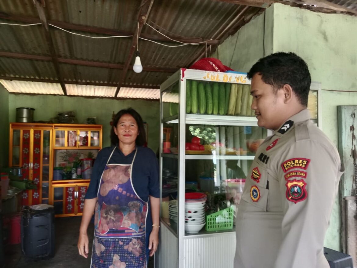 Sat Binmas Polres Batu Bara Himbau Kamtibmas Melalui Cooling System