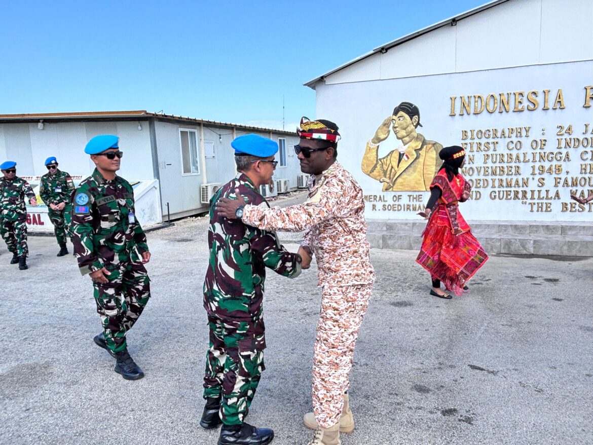 Komandan Kontingen Sri Lanka Kunjungi Sudirman Camp FHQSU XXVI-Q