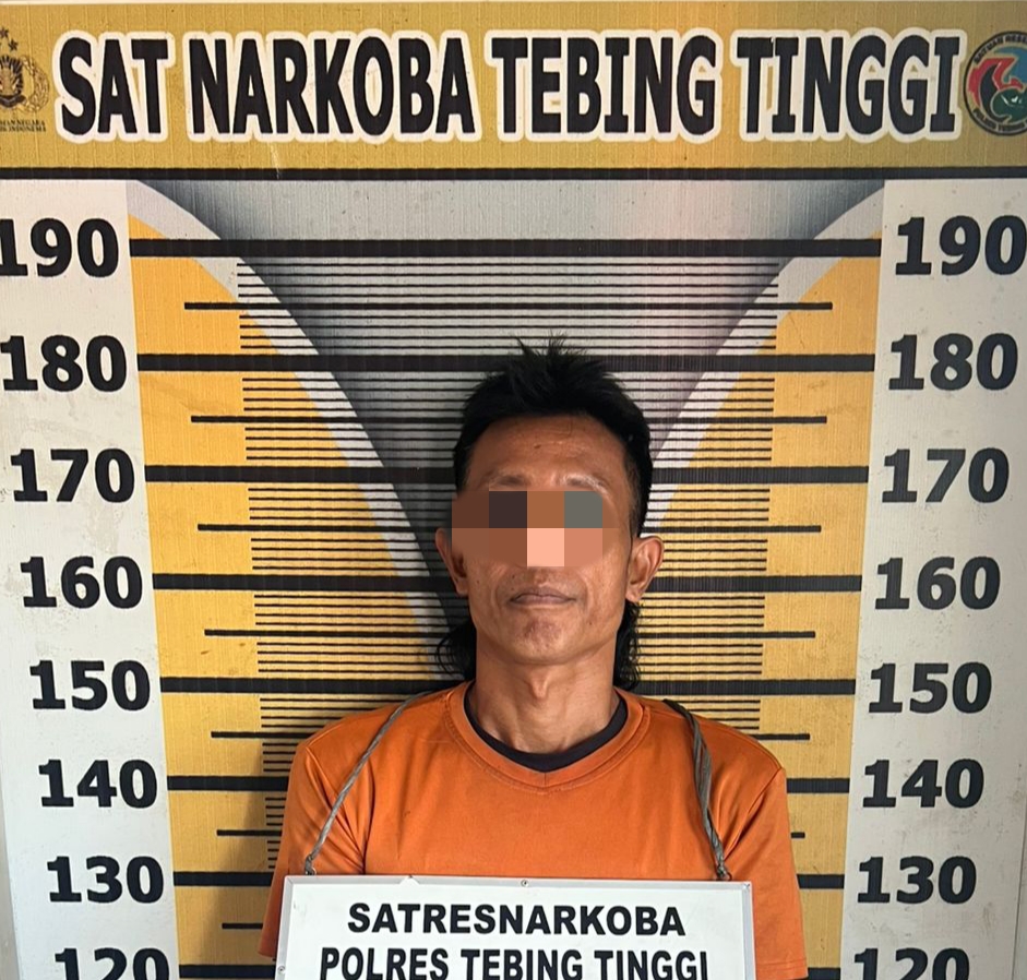 Residivis Kembali Ditangkap, Satresnarkoba Polres Tebing Tinggi Amankan Sabu 9,04 Gram 
