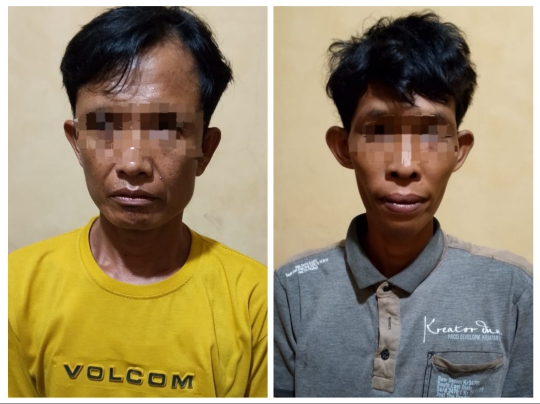 Duduk Santai, Dua Pengedar Sabu Diamankan Unit Reskrim Polsek Perbaungan