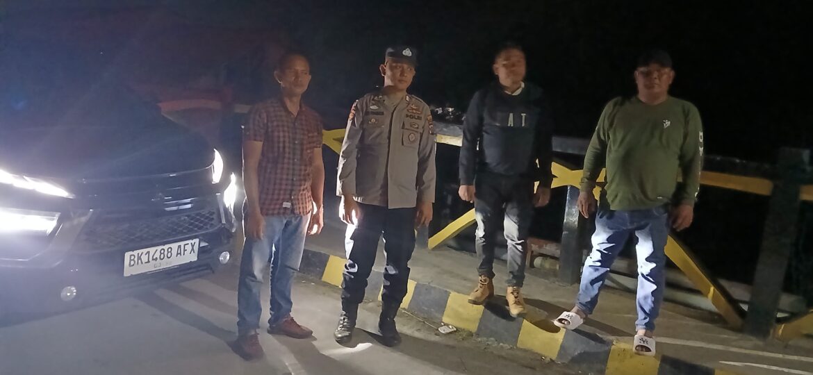 Patroli Polsek Medang Deras Tingkatkan Kamtibmas