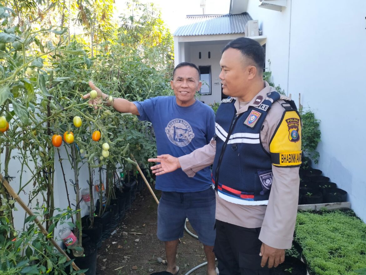 Polsek Padang Hilir Ajak Warga Ikuti Program Pekarangan Bergizi