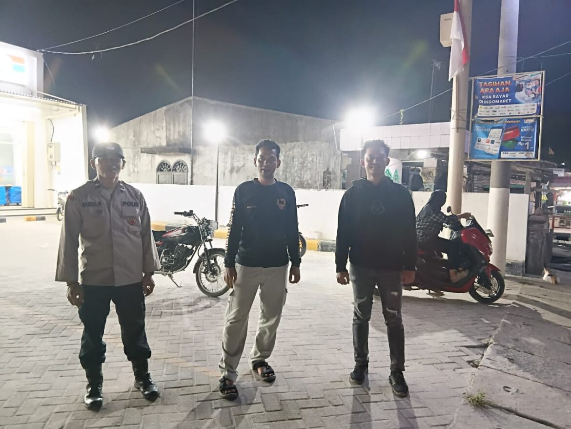 Polsek Medang Deras Tingkatkan Patroli Antisipasi Gangguan Kamtibmas