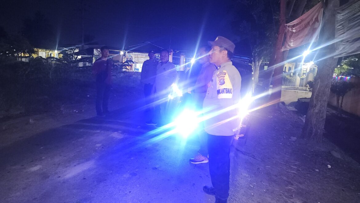 Patroli Mobile Polsek Indrapura Susuri Lokasi Keramaian