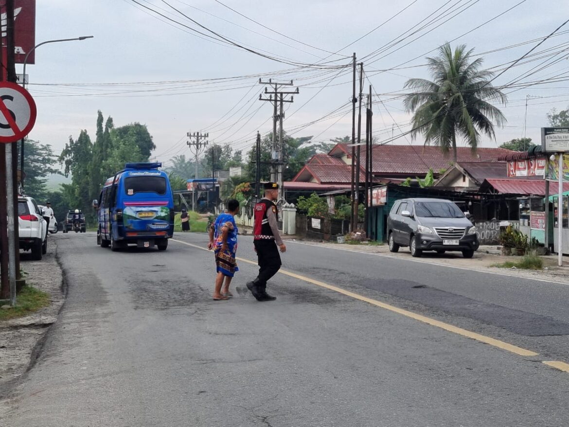 Sat Samapta Polres Batu Bara Strong Point Pagi