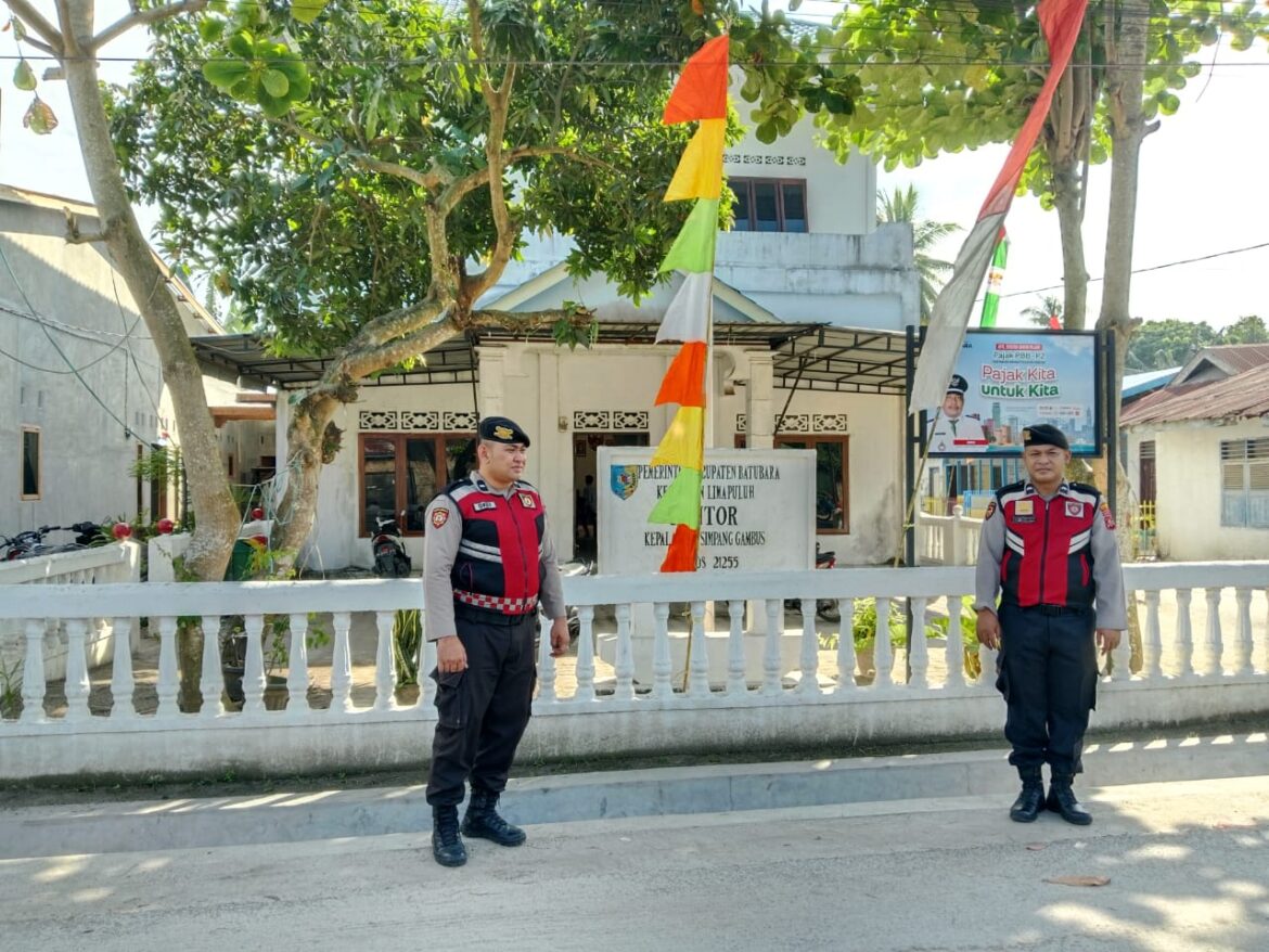 Sat Sabhara Polres Batu Bara Gelar Polri Hadir di Pelosok Desa