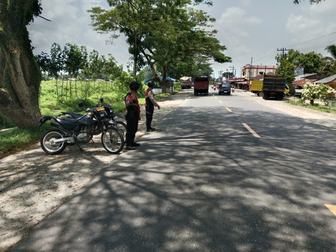 Sat Samapta Polres Batu Bara Patroli Aksi Kejahatan Jalanan