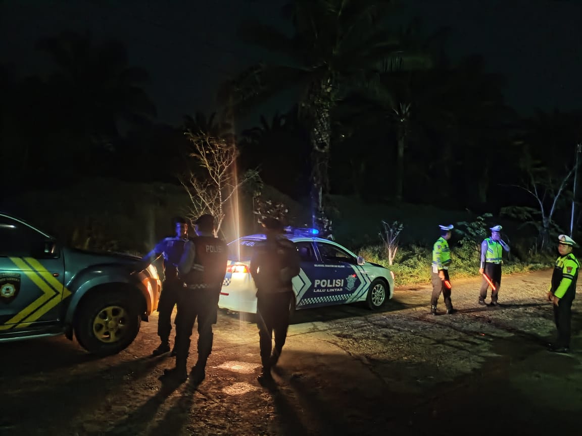 Sat Lantas Polres Batu Bara Patroli Antisipasi Balap Liar