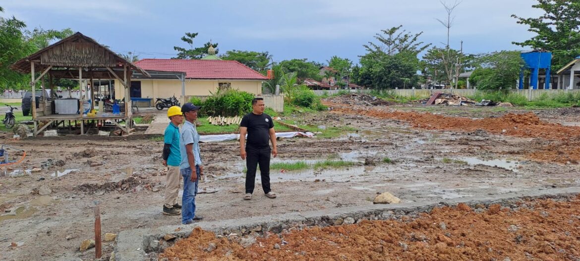 Wakapolres Batu Bara Cek Lokasi Pembangunan SPPG Polsek Labuhan Ruku