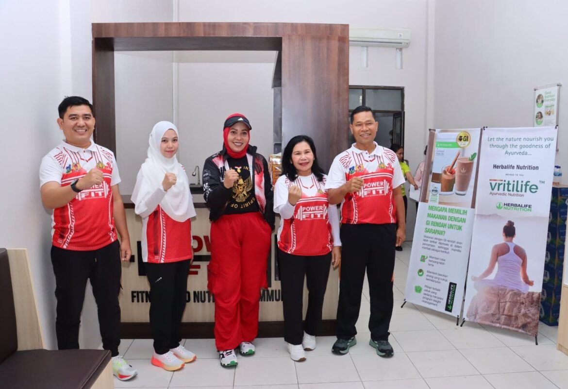 Kapolres Tebing Tinggi Terima Kunjungan Founder Power FIT Indonesia