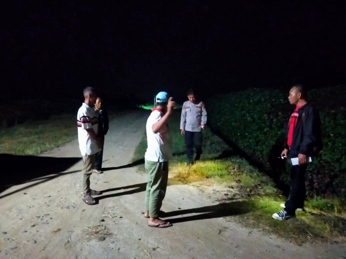 Polsek Indrapura Patroli Susuri Jalanan Cegah Aksi Kriminal