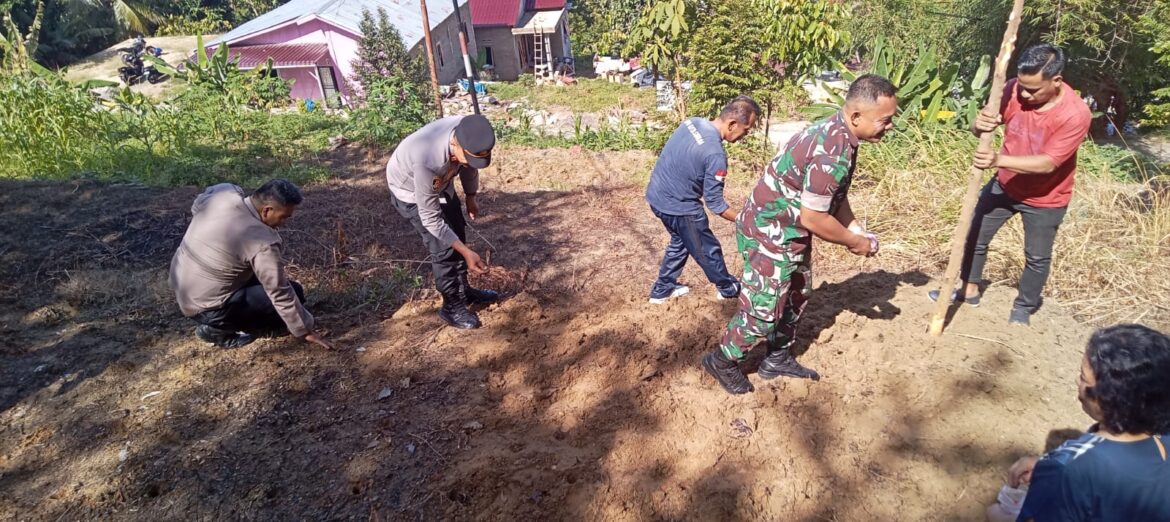 Polsek Sibolga Selatan Gelar Penanaman Jagung Dukung Program Asta Cita Presiden RI