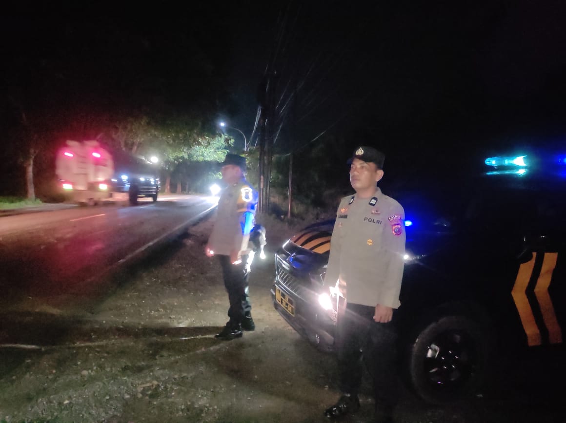 Polsek Lima Puluh Patroli Antisipasi Geng Motor dan Balap Liar