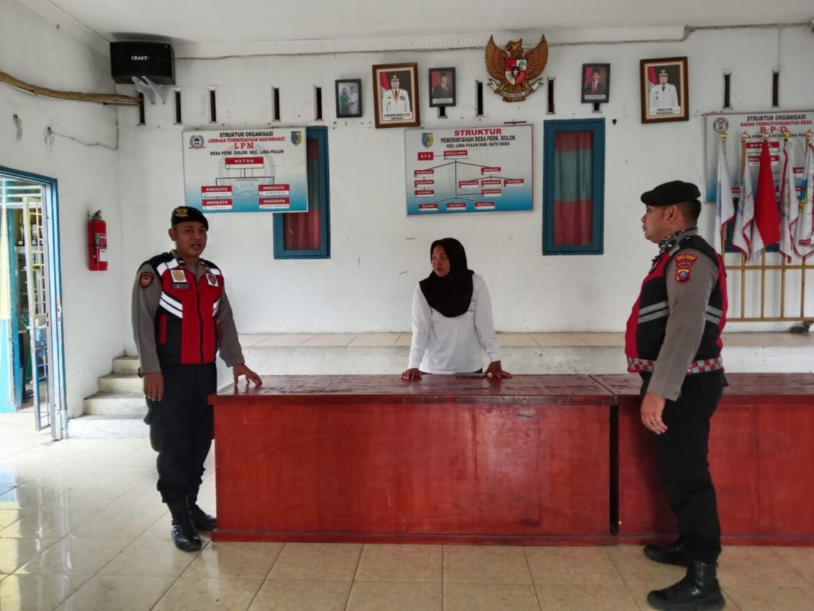 Sat Sabhara Polres Batu Bara Gelar Gelar Sambang Desa