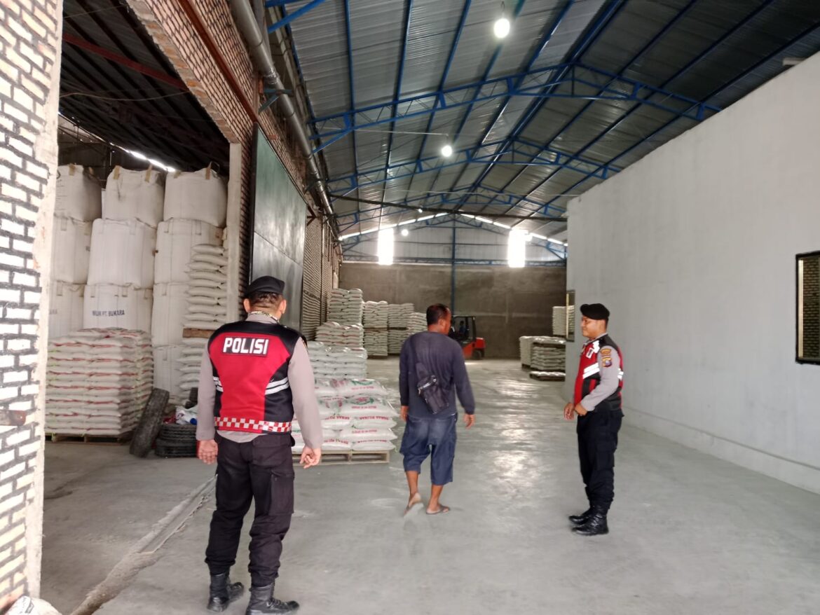 Polres Batu Bara Patroli Antisipasi Kelangkaan Beras