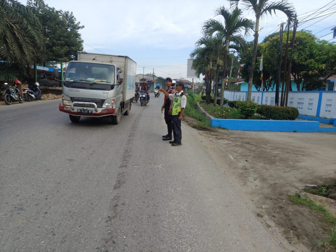 Sat Samapta Polres Batu Bara Apel dan Gelar Strong Point Pagi