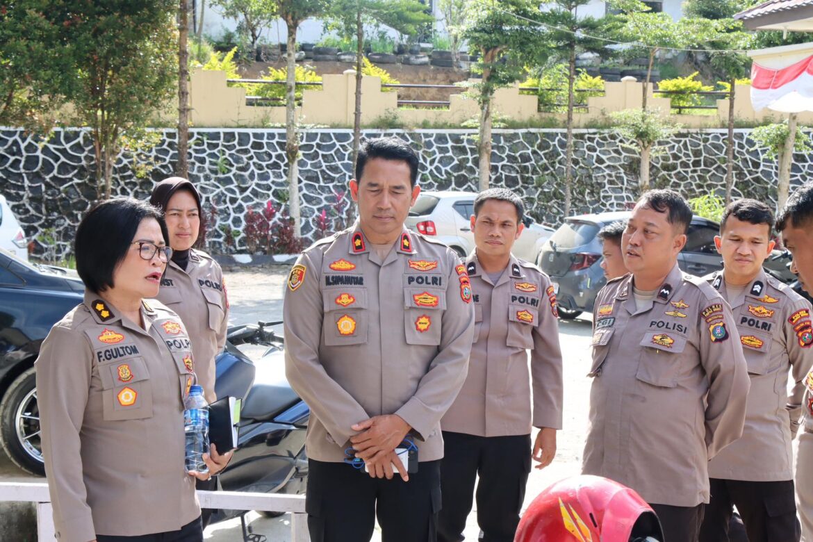 KA SPKT Polda Sumut Di Polres Pakpak Bharat: Pahami Tugas Dan Tanggung jawab Sebagai Gardan Terdepan Pelayan Masyarakat
