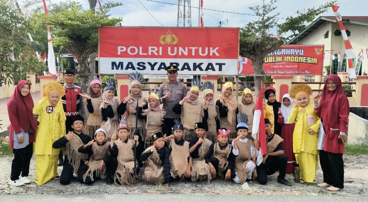 Polri Untuk Masyarakat, Semarak Merah Putih di Serdang Bedagai