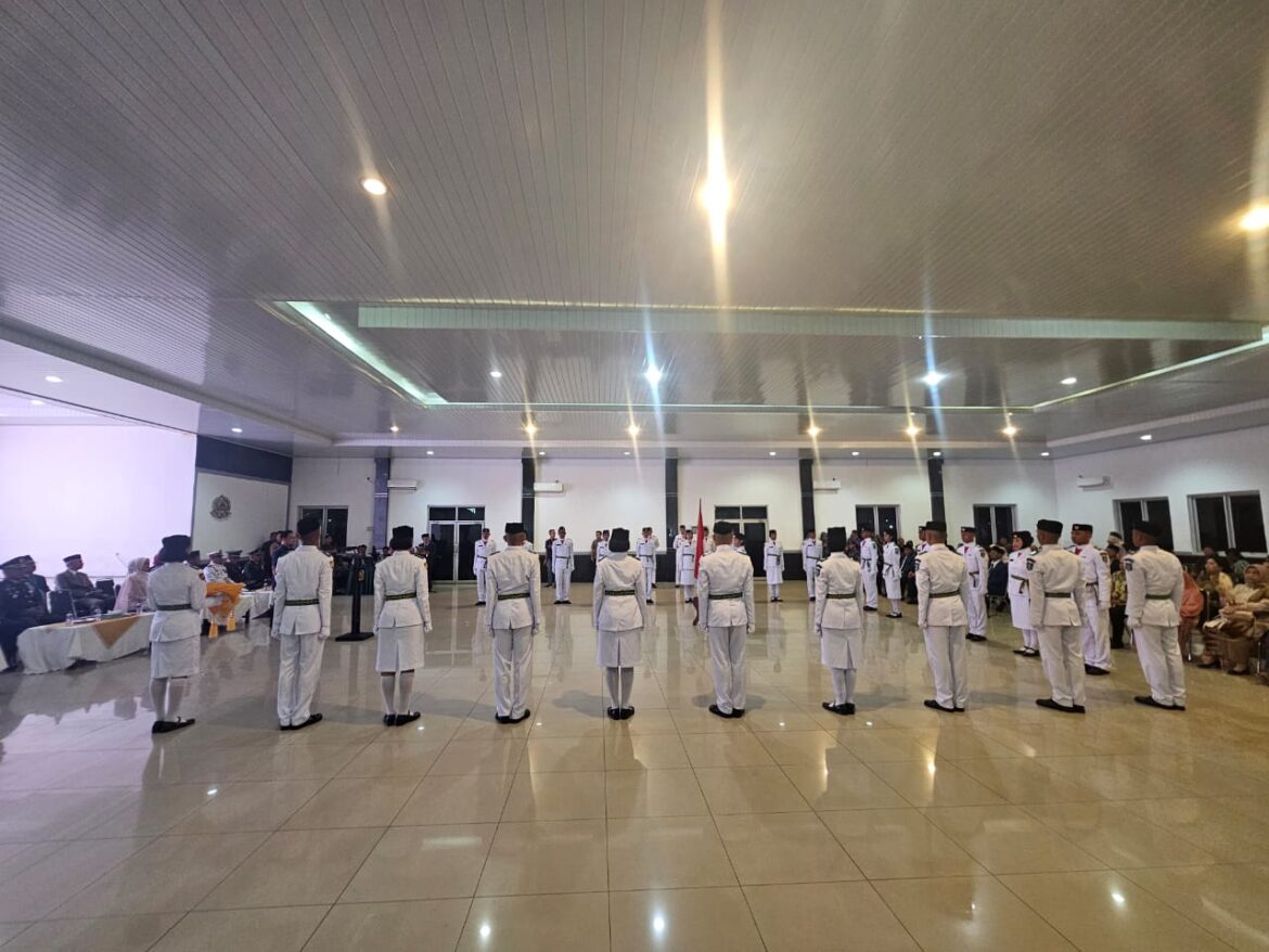 Kapolres Sibolga Hadiri Pengukuhan Calon Anggota Paskibraka Kota Sibolga