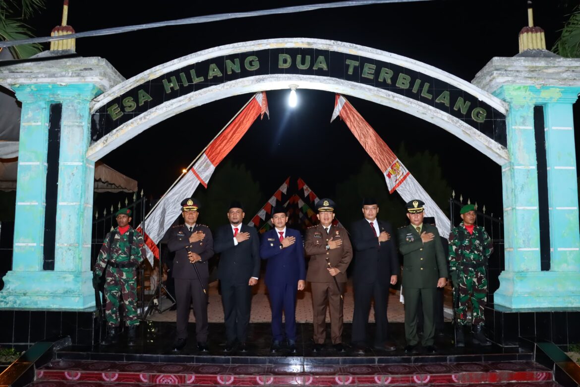 Kapolres Tebing Tinggi Hadiri Apel Kehormatan dan Renungan Suci Peringatan HUT RI Ke-80