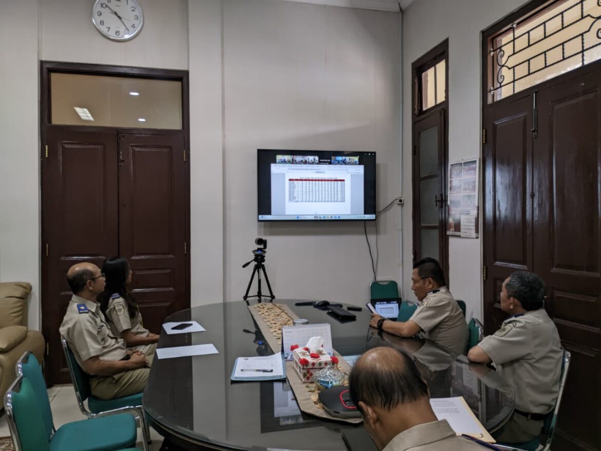 Rapat Evaluasi Kinerja BPN Provinsi Jawa Tengah Senin, 8 September 2025