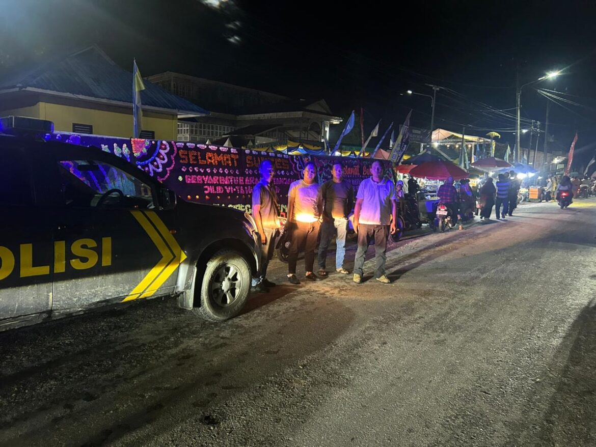 Jaga Kondusif Kamtibmas, Polsek Labuhan Ruku Perkuat Patroli Mobile