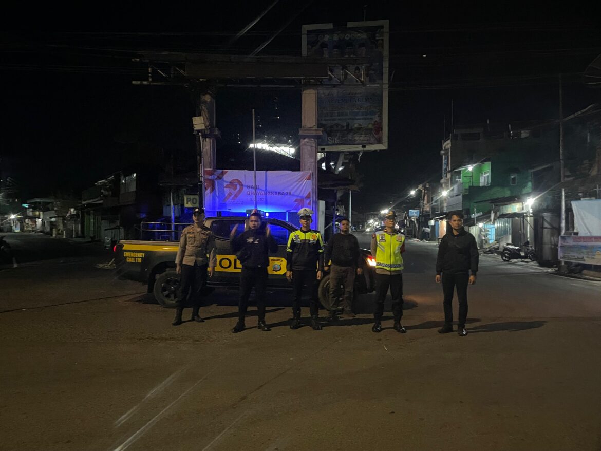 Antisipasi Aksi Tawuran, Polres Sibolga Laksanakan Patroli Dini Hari