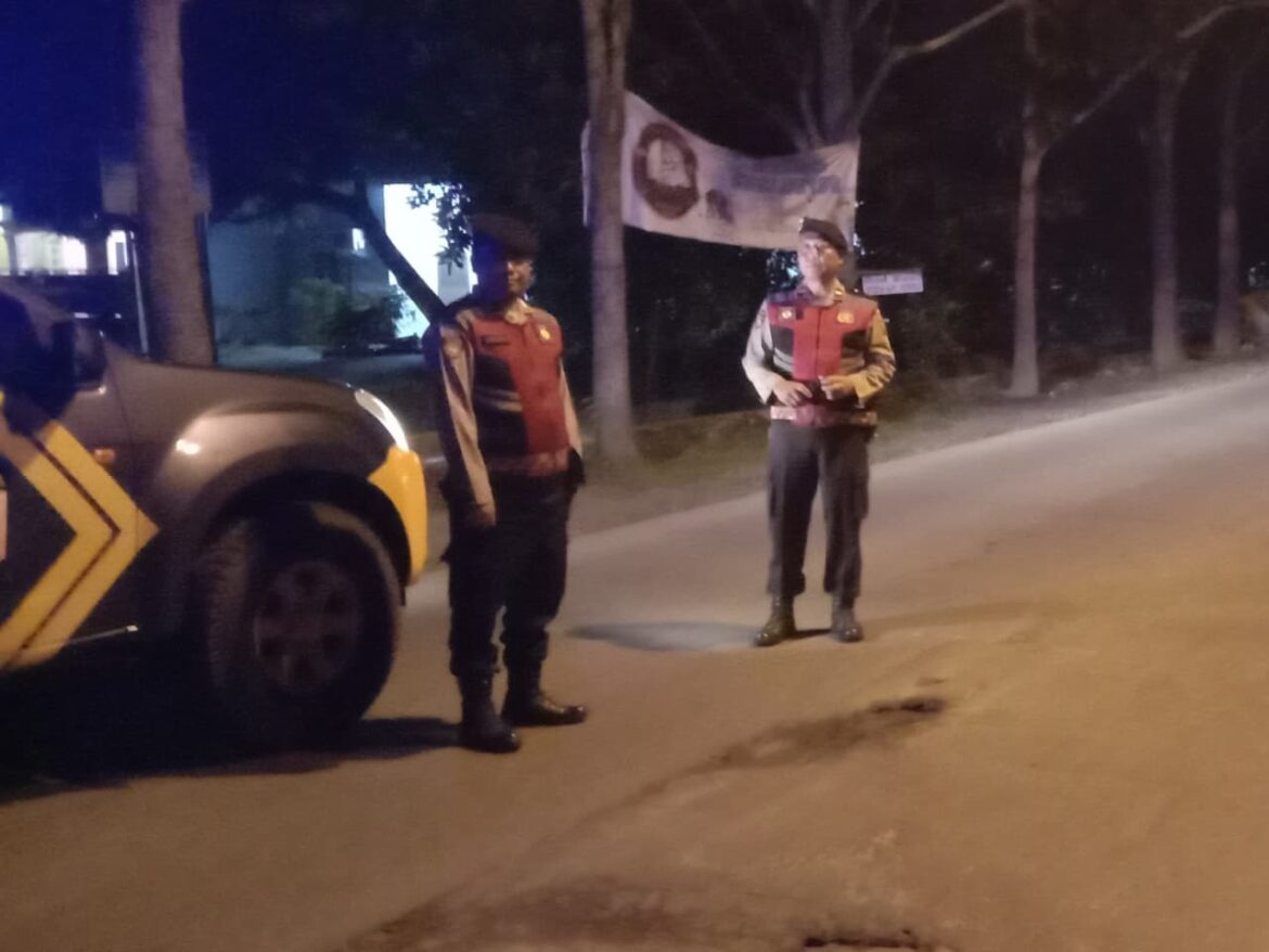 Antisipasi Kejahatan Jalanan, Sat Samapta Polres Tebing Tinggi Gelar Patroli Perintis Presisi