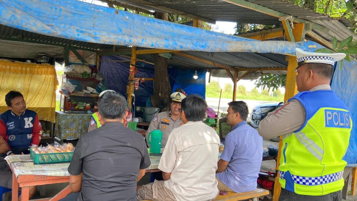 Polantas Menyapa, Sat Lantas Polres Batu Bara Himbau Tertib Lalulintas