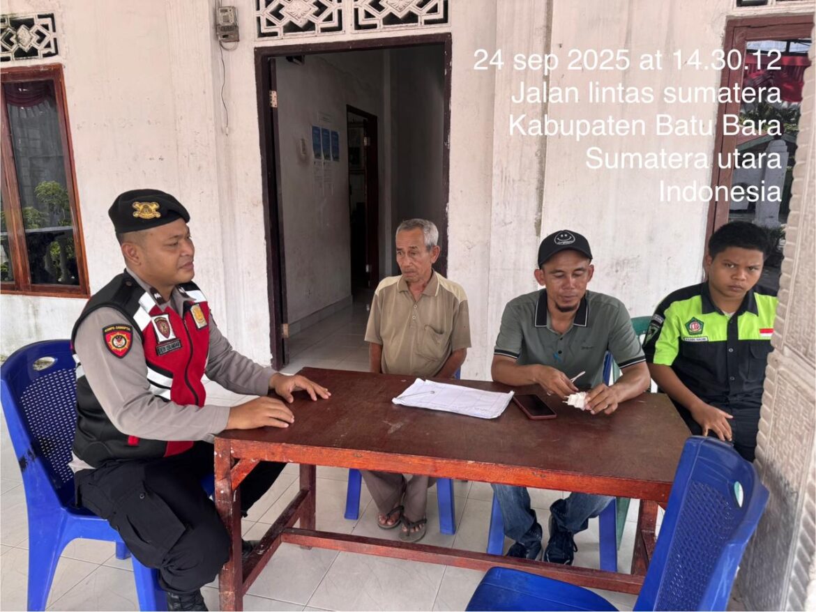 Sat Samapta Polres Batu Bara Cooling System, Intensifkan Kamtibmas