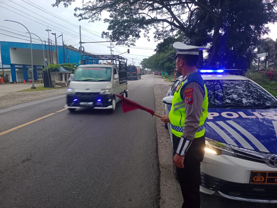 Sat Lantas Polres Batu Bara Live Report Arus Lalulintas Terkini