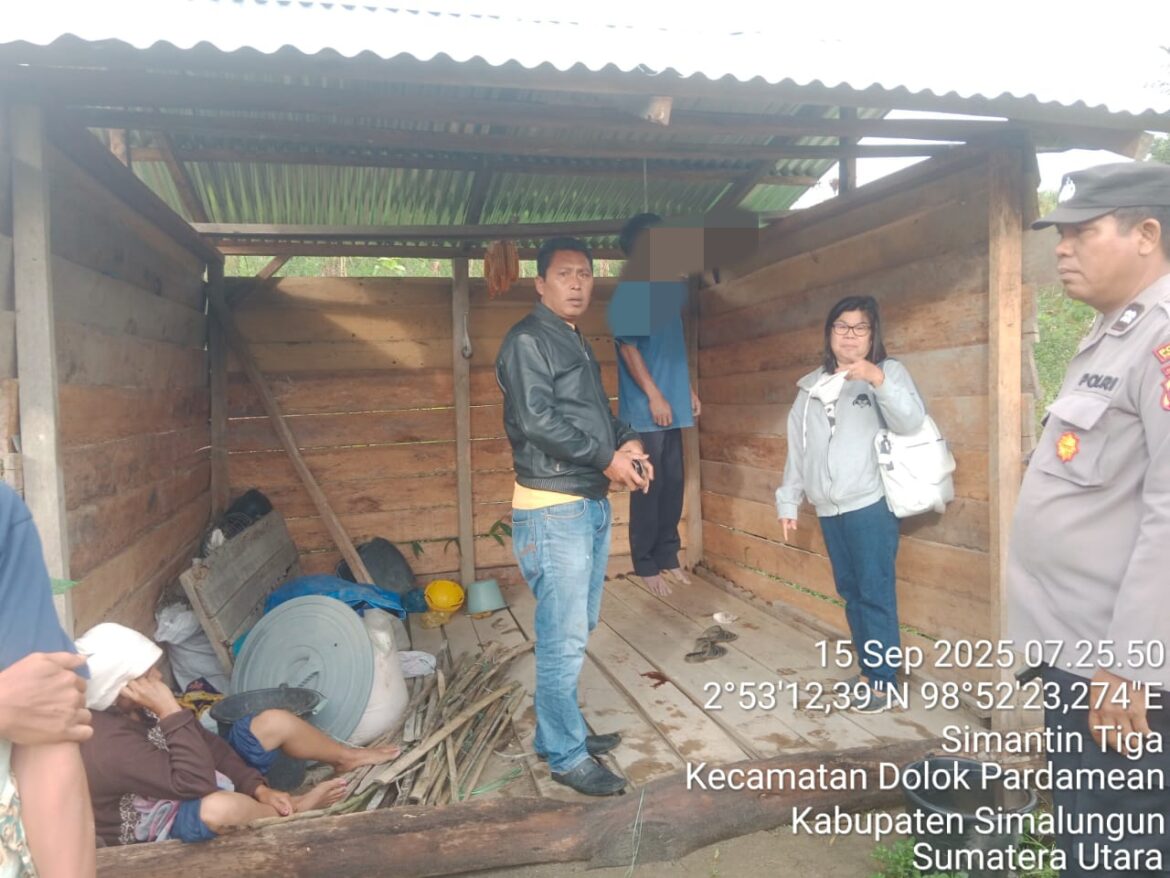 Pengabdian Tanpa Batas, Polres Simalungun Sigap Evakuasi Warga Gantung Diri di Panei Tongah