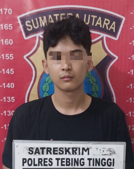 Sat Reskrim Polres Tebing Tinggi Amankan Pelaku Kekerasan Seksual