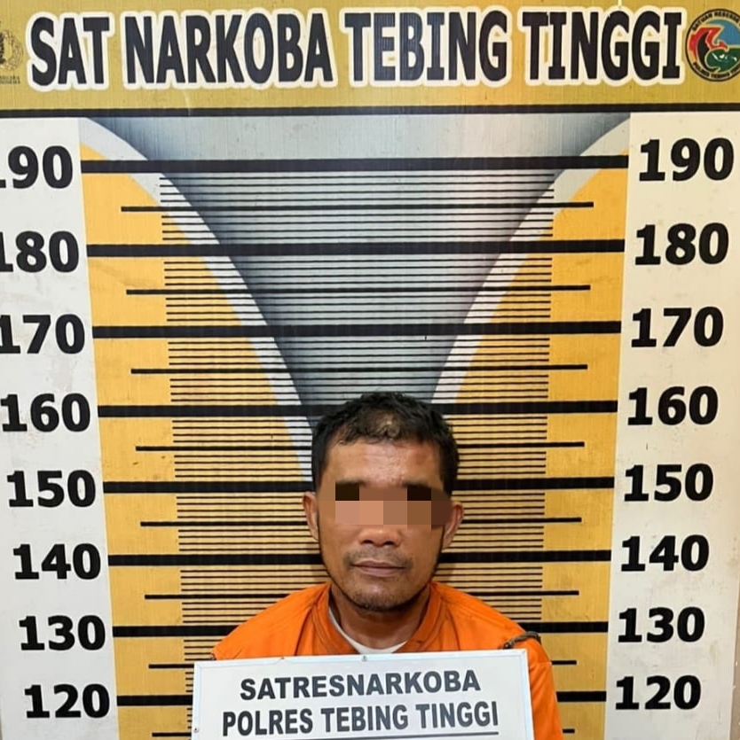 Sat Narkoba Polres Tebing Tinggi Tangkap Pengedar dan 63 Paket Sabu